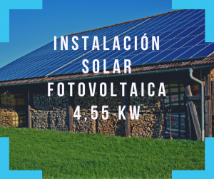Solar fotovoltaica 4.55 kWp