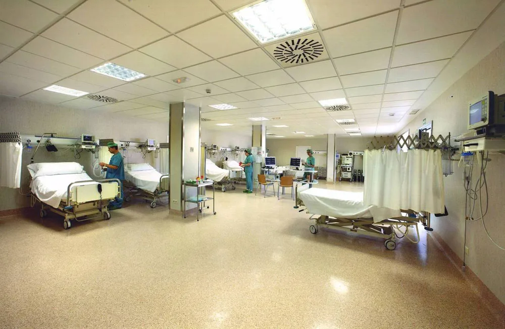 Acondicionamiento de instalaciones hospitalarias para uso como sala de despertar